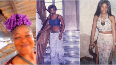Lady stuns many as she digs up her mother's old photos, shows how hot she was years ago