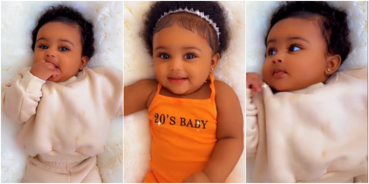 "My dream baby" - Mother shares video of her adorable fair-skinned baby