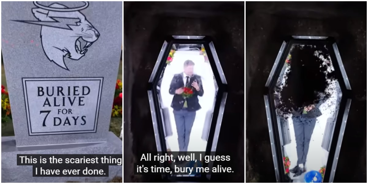 Philanthropist MrBeast Takes on 7-Day Burial Challenge to Raise Awareness – es