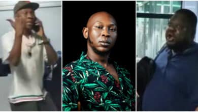 Seun Kuti comes face to face with man who threatened to end his life him at airport