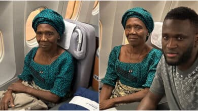 Super Eagles striker, Victor Boniface, flies grandma to Germany to watch him play for the first time