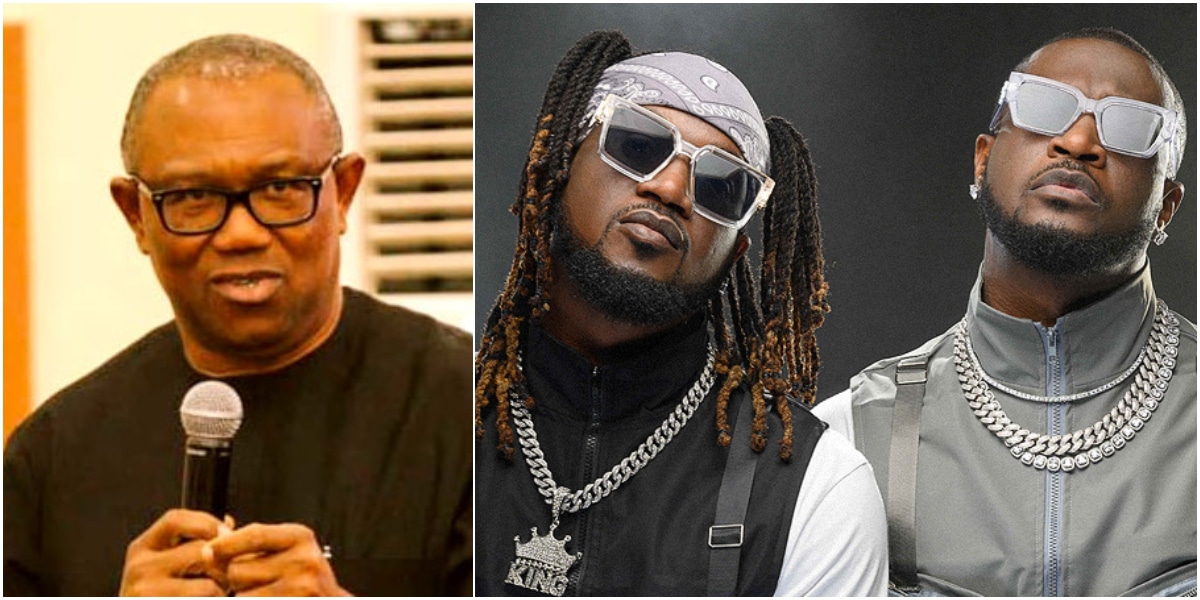 Your music impacted Nigerians’ – Peter Obi eulogizes P-Square