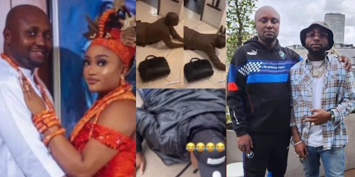 Netizens dig out videos revealing why ex-wife of Isreal DMW referred to him as a slave of Davido