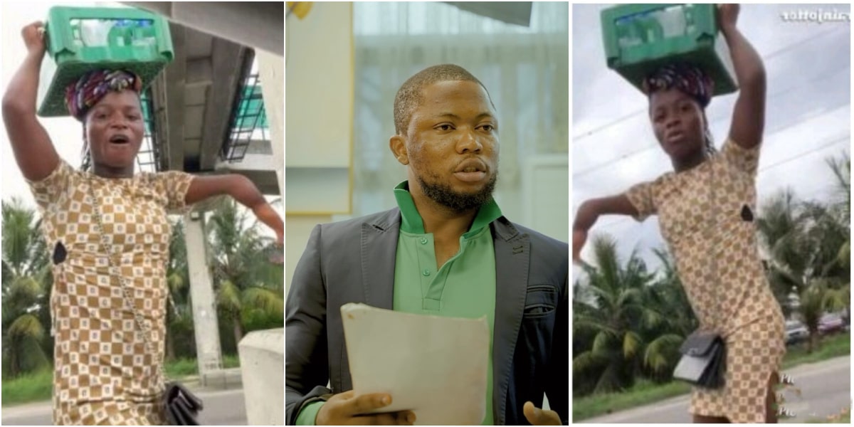 Brain Jotter gifts physically challenged lady hawking water on streets with 400k