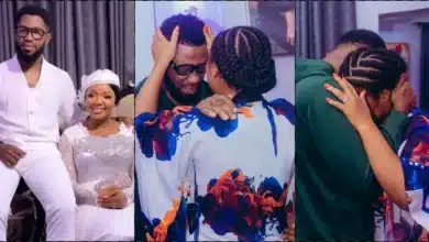 Ekene Umenwa tearfully prays for husband as he marks birthday, he responds