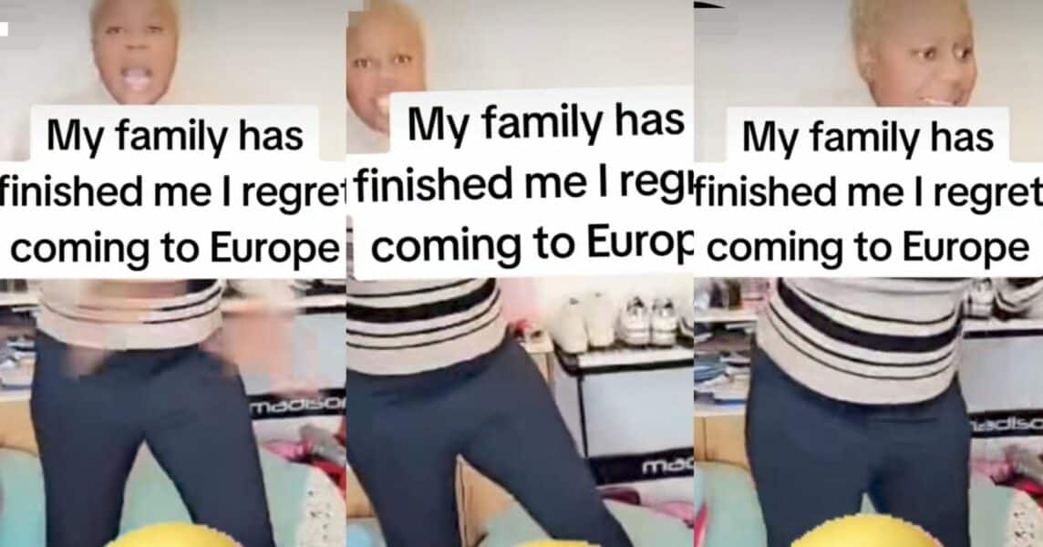 Woman Europe family squandered