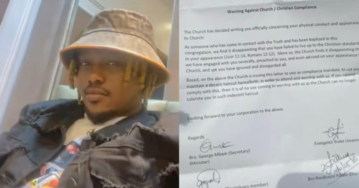 Church letter man dreadlock cut