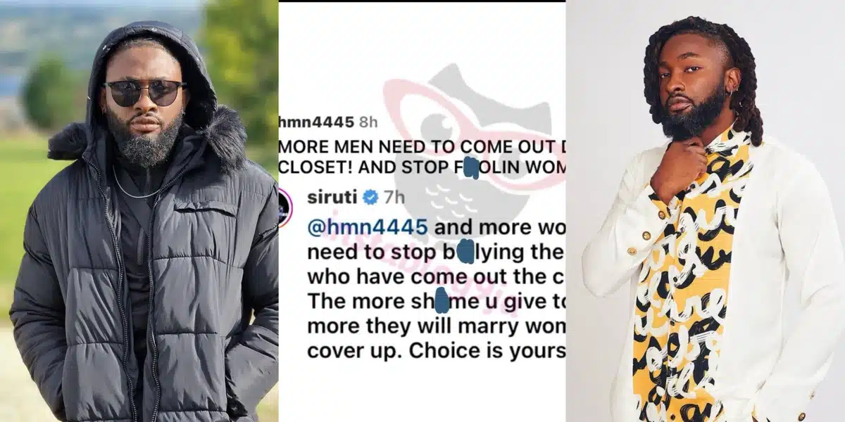 “Uti has spoken for his community” — Reactions as Uti Nwachukwu warns women to stop bullying gay men who have confessed