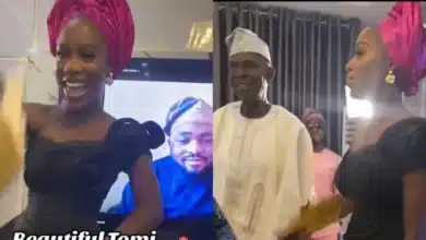 Beautiful Yoruba lady goes digital, does her wedding introduction online