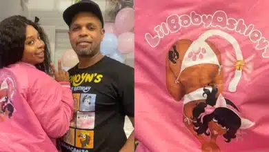 “Your dad is a pervert” — Netizens drag father after he made a jacket with a sexually explicit photo of his daughter for her Onlyfans