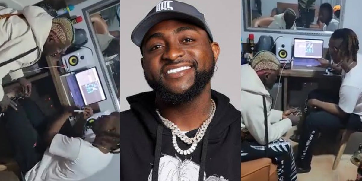 Portable Dammy Krane studio diss Davido song debt