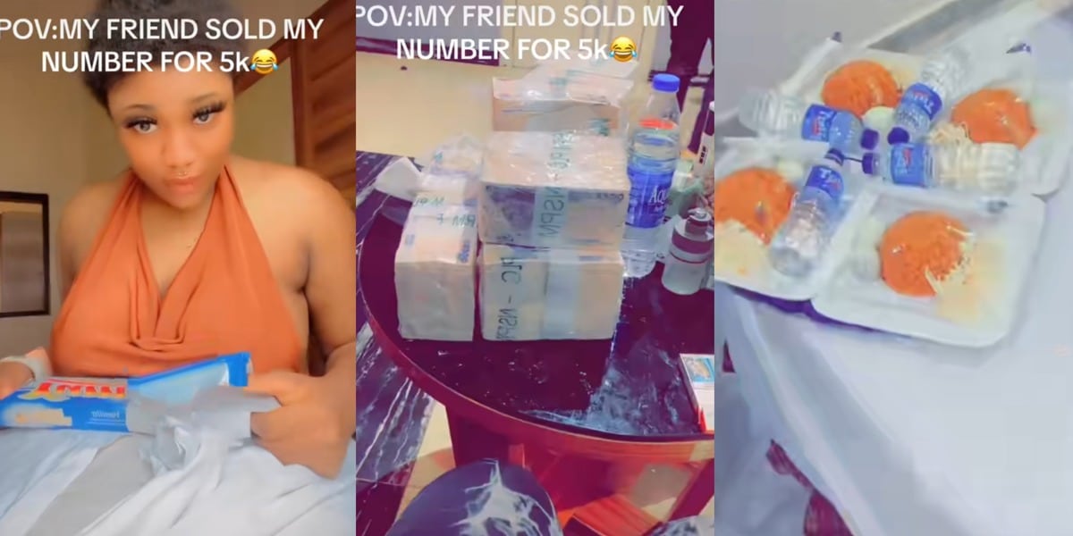 Friend sold number for ₦5K Lady cash bags sponsored man