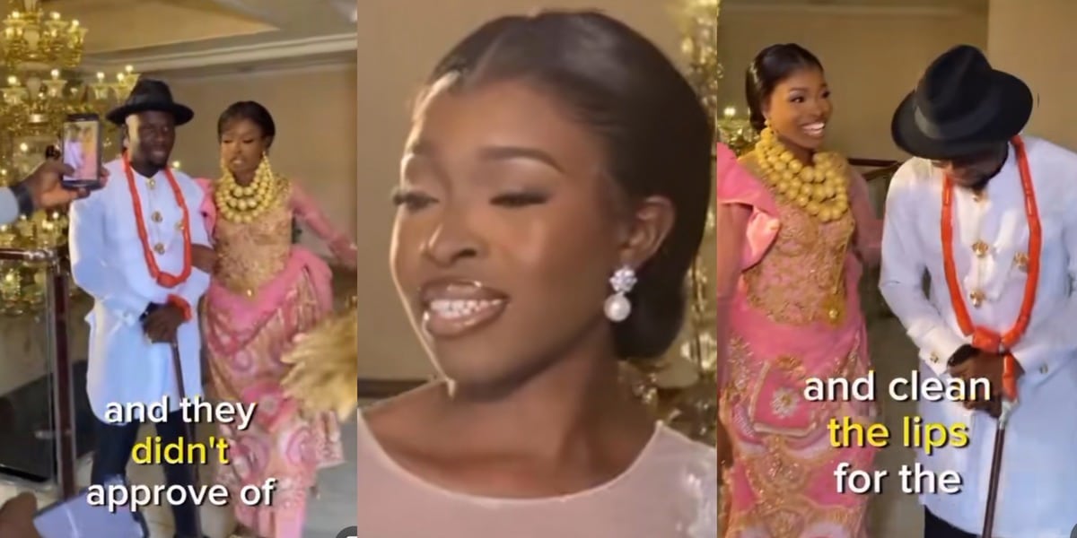 Bride wedding makeup parents Deeper Life pastors