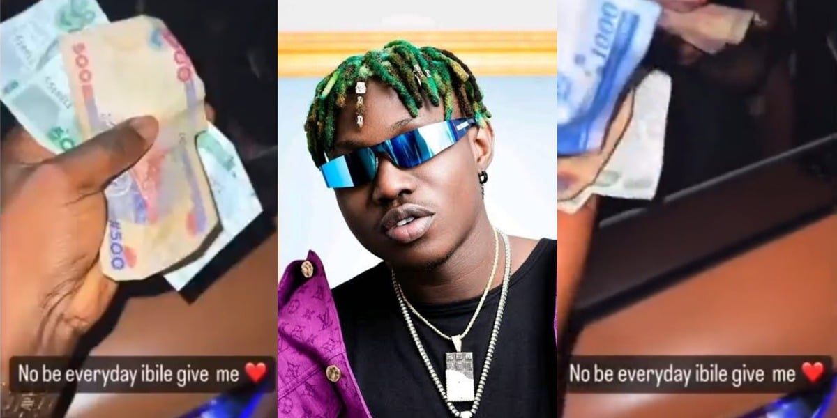 Zlatan Ibile Playfully Collects Cash from Street Boys and Swiftly Zooms Off: Fans React