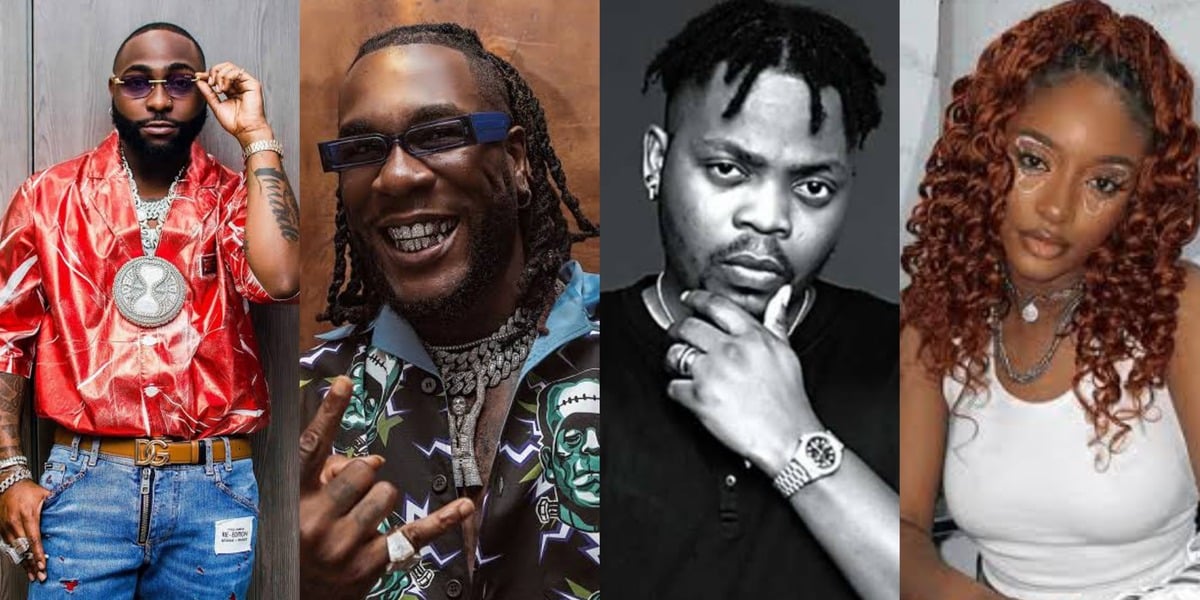 Davido, Burna Boy, Olamide, Ayra Starr, and others nominated for Grammys