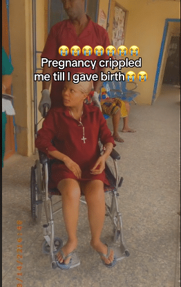 lady pregnancy crippled 