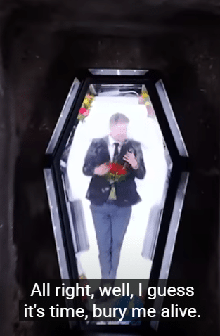 Man causes buzz as he embarks on burial challenge, buries himself alive for 7 days in coffin in attempt to break record