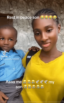 lady son dies 5-year-son