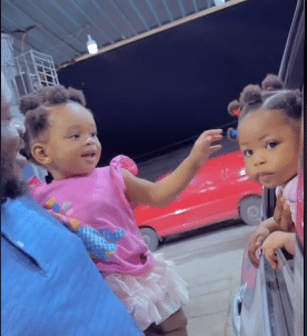 baby girl looks child