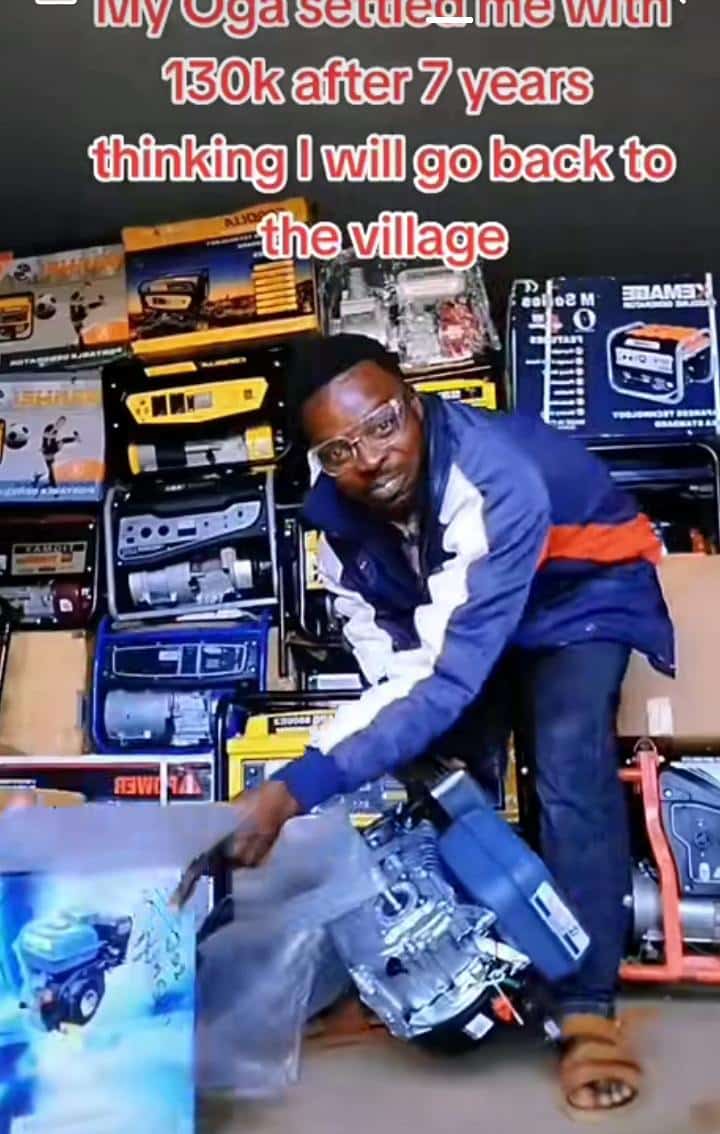 Man master 7 years N130k settled