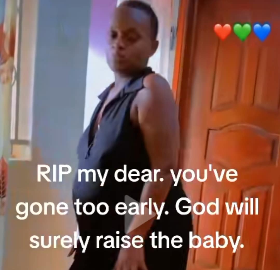 "RIP my dear" - Nigerian woman passes away from complications due to baby's size, 2 hours after delivery