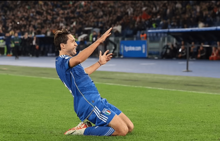 How Chiesa rescued Jorginho's penalty miss to give Italy win in Euro 2024 qualifier