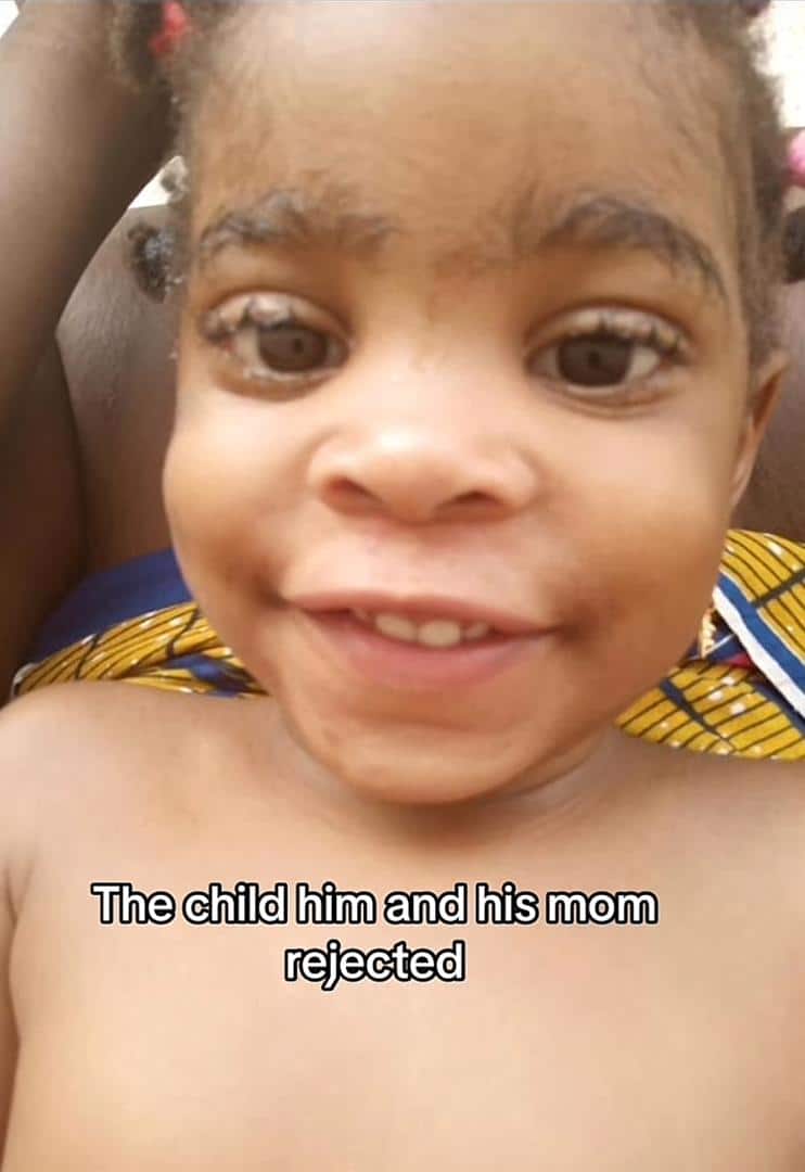 Lady shows transformation of daughter after being rejected by baby daddy