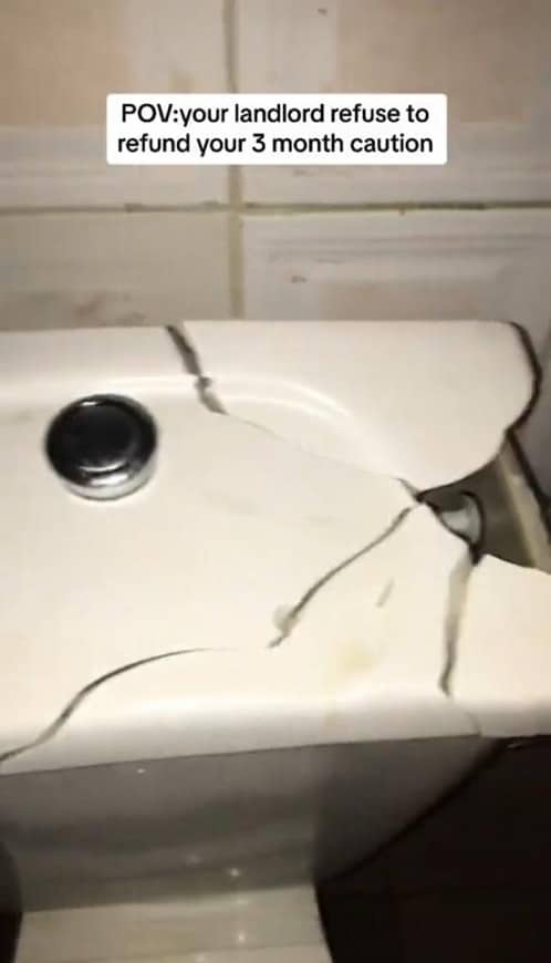 Lady destroys house over landlord's refusal to refund caution fee