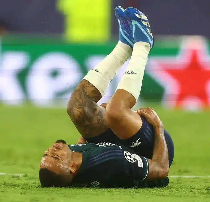 No timeframe, I got it wrong last time - Arteta reacts to Gabriel Jesus injury