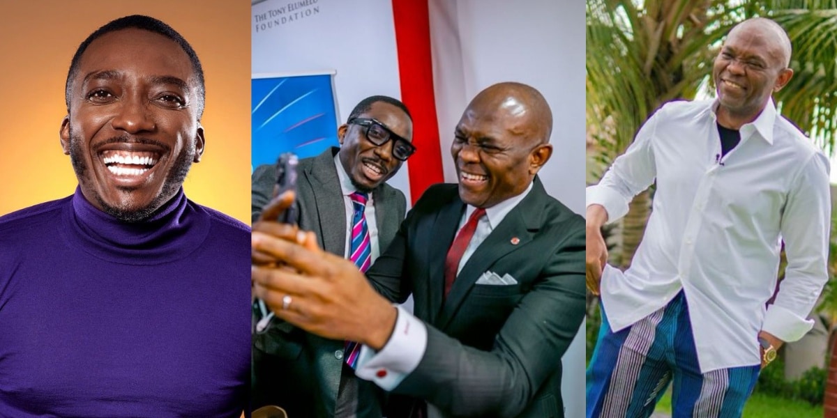 "He was shocked when he saw my account balance” – Bovi Ugboma speaks on meeting Tony Elumelu