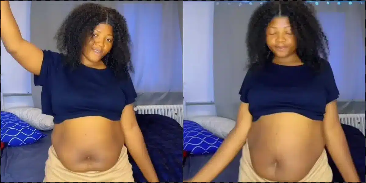 Mother of three stirs reactions as she flaunts her postpartum stomach