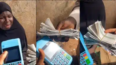 P.O.S. operator breaks down in tears as N75K cash reportedly changes to paper