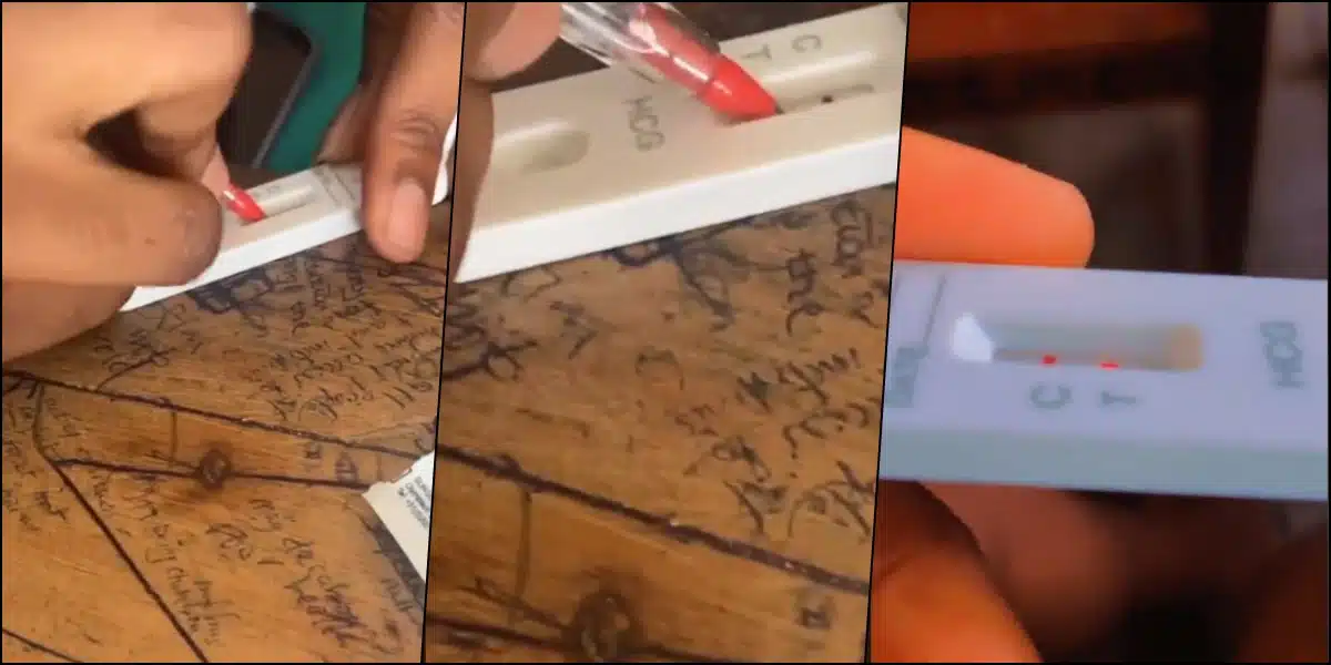 lady test kit false pregnancy