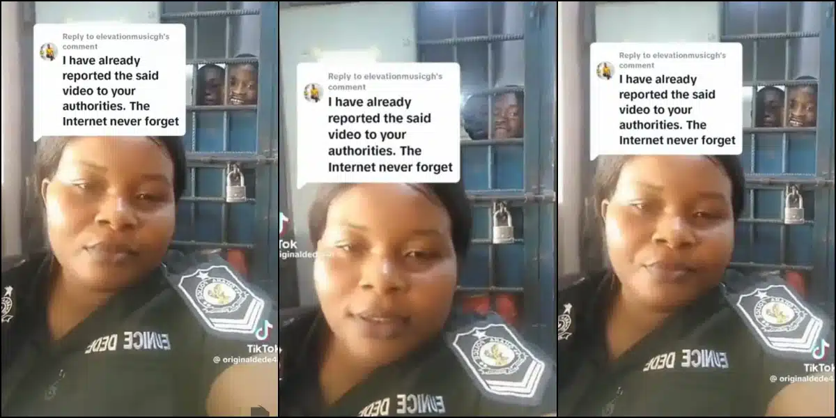 “I will be more mindful of my conduct” – Prison officer who recorded inmates tenders apology