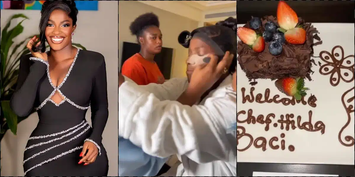 “My baby, my baby .. Is your mouth not paining you?” – Hilda Baci’s lover stirs reactions following voiceover for her recent event
