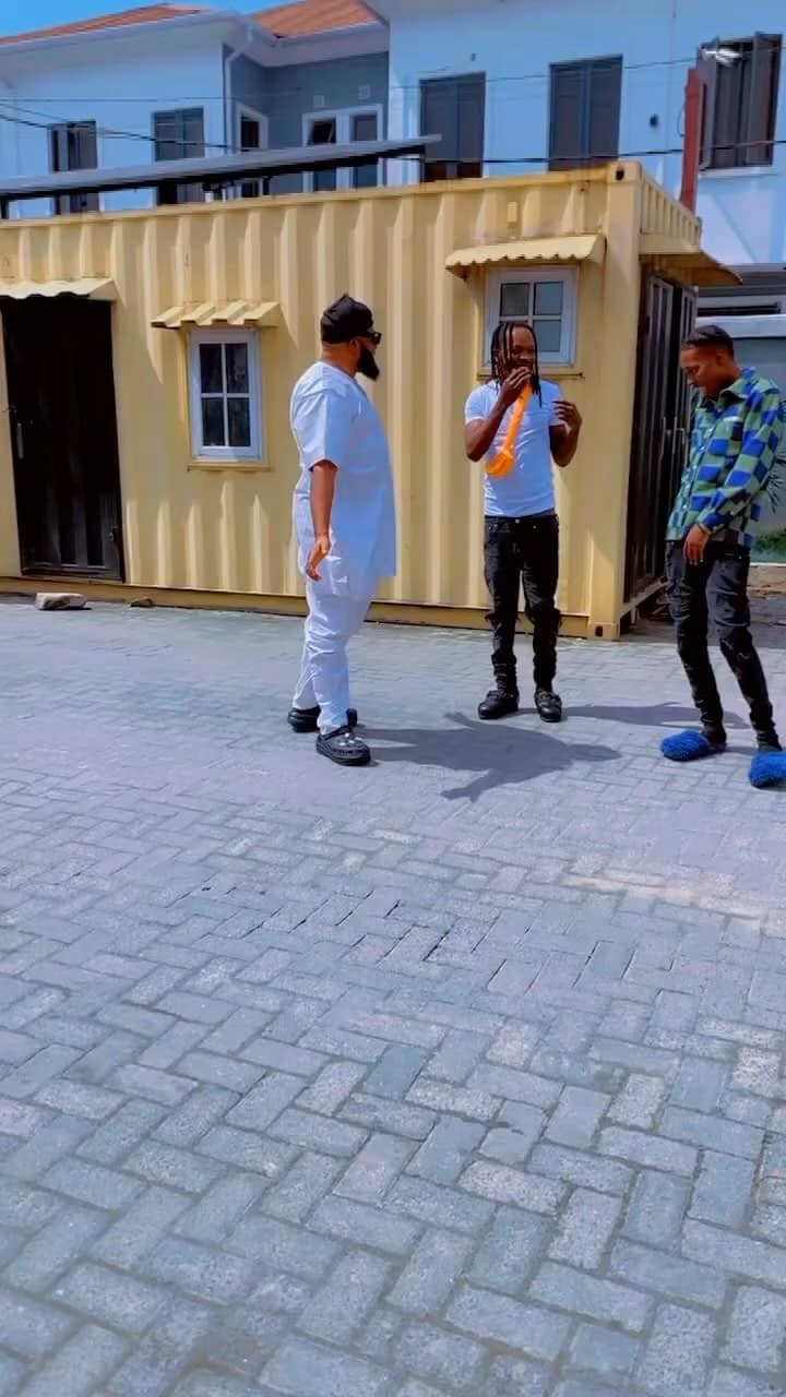 Naira Marley, Sam Larry reunite with Zinoleesky following release from police custody