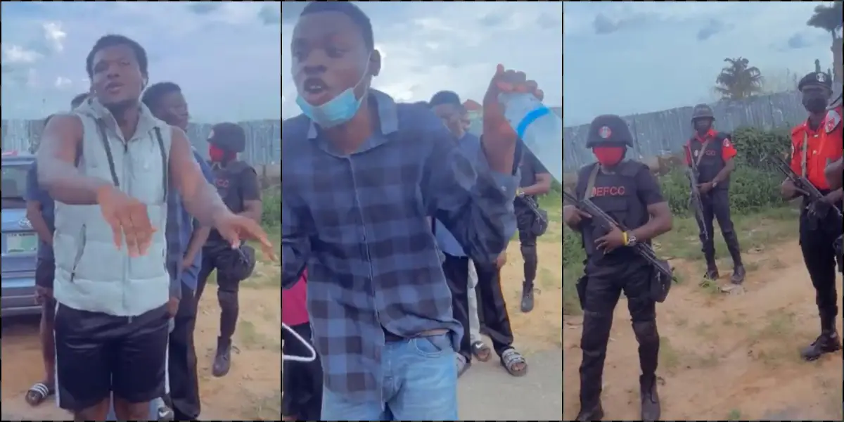 OAU Students’ “I Am Not” Challenge with EFCC Officers Sparks Mixed Reactions