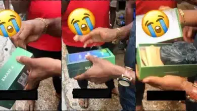 Man buys brand new smartphone, finds rubbish in phone pack