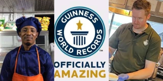 Tope Maggie, Nigerian chef, allegedly breaks Irish chef, Alan Fisher's 119-hour and 57-minute GWR cooking record