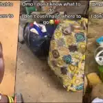 young man load evicted
