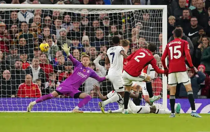 EPL: Lindelof rescues narrow 1-0 victory for Manchester United against Luton Town