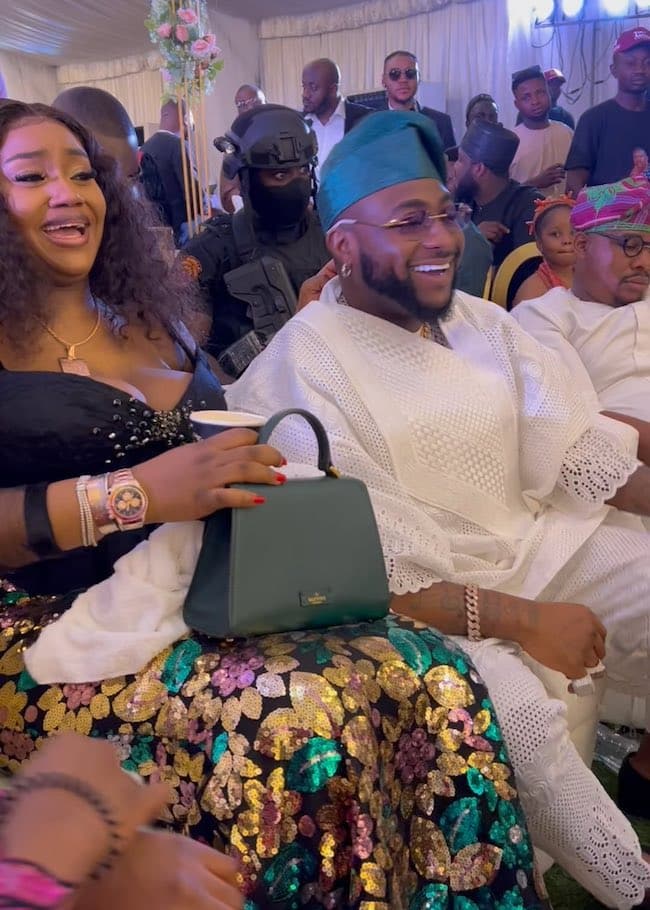 "God’s time is the best" - Cubana Chief Priest congratulates Davido specially over Grammy nomination