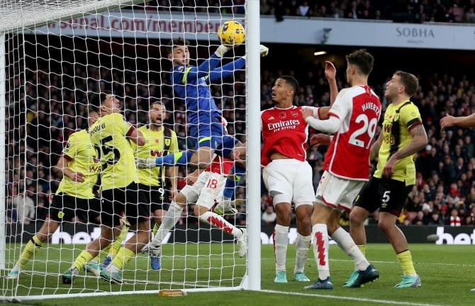 Arteta hails Arsenal players after 3-1 win against Burnley