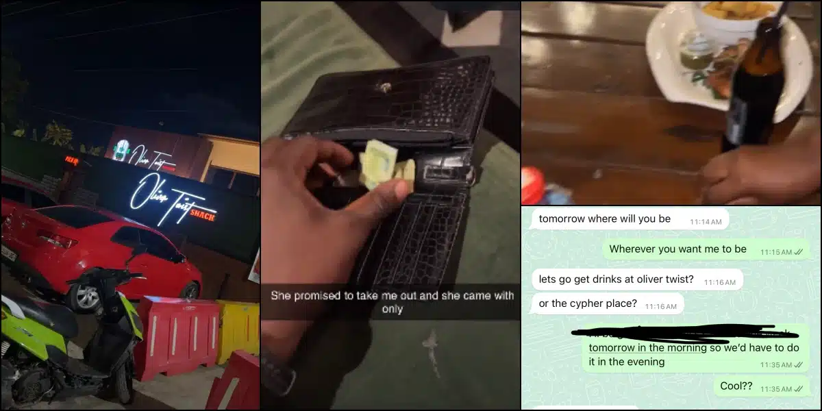 man lady pay bill friend