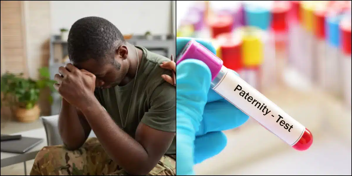 soldier genotype paternity fraud son