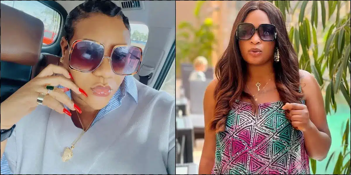 "You've never been anywhere outside Nigeria, very local" - Nkechi Blessing ridicules Blessing CEO