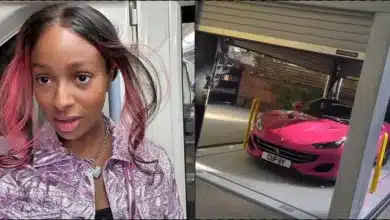 DJ Cuppy abandons her pink Ferrari, says 'time to grow up'