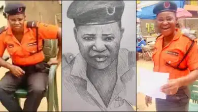 ibadan artist female officer