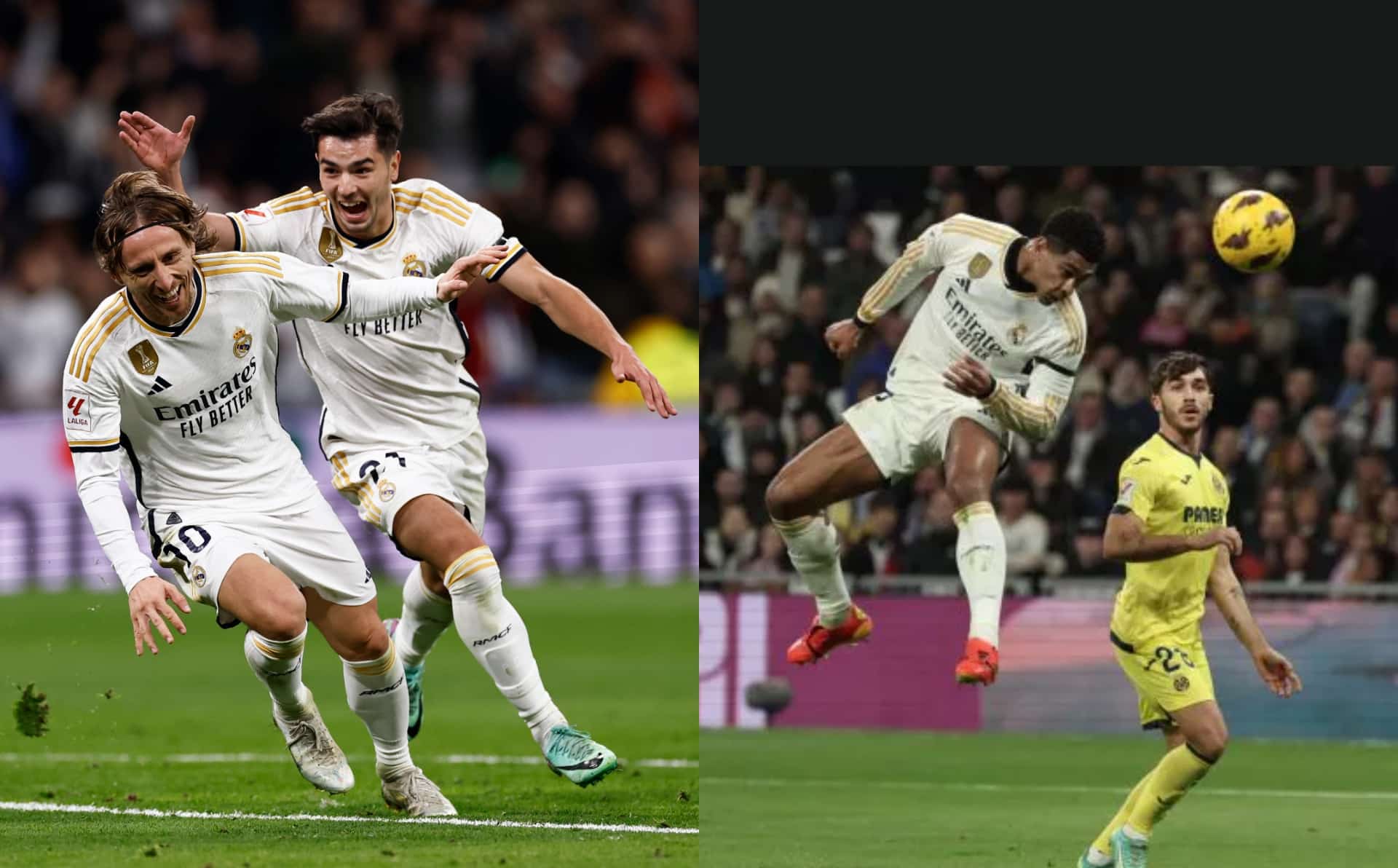 Real Madrid 4-1 Villarreal - Jude Bellingham scores yet again as Real put  four past visitors in La Liga encounter - Eurosport