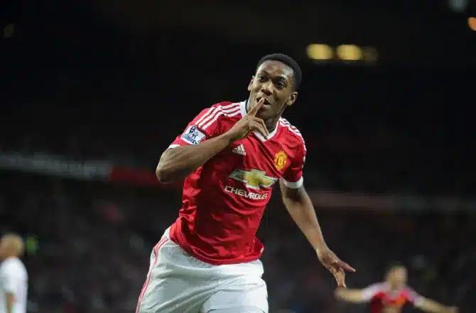 Anthony Martial to depart Manchester United next summer as free agent